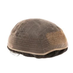 Men's Toupee M110BSC Super Fine Welded Mono Lace Hairpiece With Bleached Knot Front -Hair Care Product Store 04 79994.1692885383