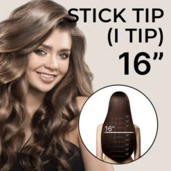 16" I-Tip Microlink Hair Extensions 50 Strands 40 Grams Hair -Hair Care Product Store 16 I Tip 84760.1676303348