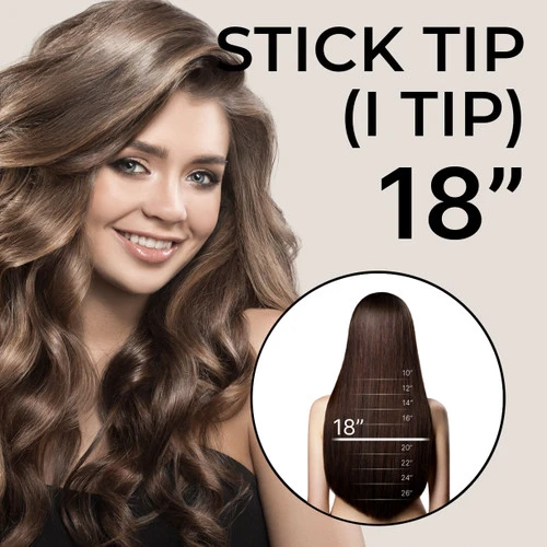 18" I-Tip Microlink Hair Extensions 50 Strands 40 Grams Hair 8 18" I-Tip Microlink Hair Extensions 50 Strands 40 Grams Hair - Image 8