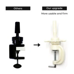 Styling Block With Clamp -Hair Care Product Store Clamp Head 9 31574.1649698244