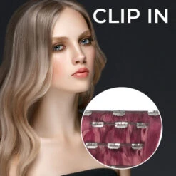 20" Clip In Hair Extensions 100 Grams Human Hair