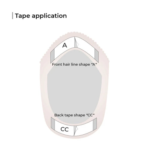 Mens Toupee M100 Basic 7"x 9" Mono Top Hairpiece - Basic Version 13 Mens Toupee M100 Basic 7"x 9" Mono Top Hairpiece - Basic Version - Image 13