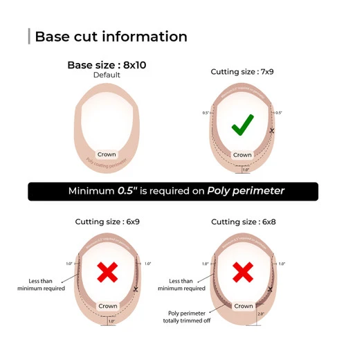 Toupee M102 Basic 8"x10" Mono Silk Top Lace -Basic Version 8 Toupee M102 Basic 8"x10" Mono Silk Top Lace -Basic Version - Image 8