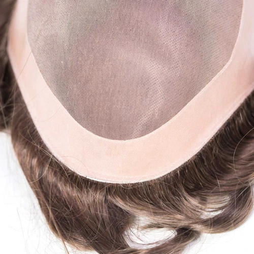 Toupee M102 Basic 8"x10" Mono Silk Top Lace -Basic Version 12 Toupee M102 Basic 8"x10" Mono Silk Top Lace -Basic Version - Image 12