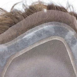 M104 Mono Silk Top Men’s Toupee With Skin Perimeter And French Lace Front -Hair Care Product Store M104 10 63575.1659537293