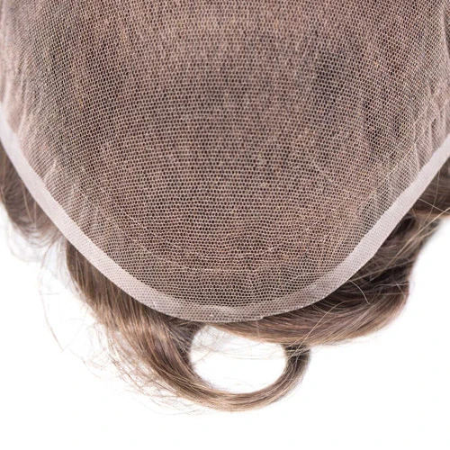 Mens Toupee M105 8"x 10" French Lace Hair System 8 Mens Toupee M105 8"x 10" French Lace Hair System - Image 8
