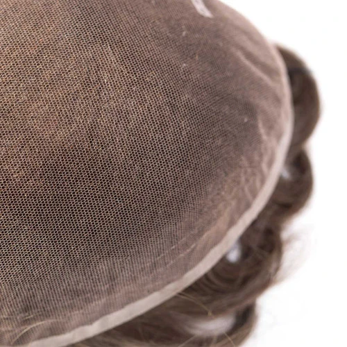 Mens Toupee M105 8"x 10" French Lace Hair System 10 Mens Toupee M105 8"x 10" French Lace Hair System - Image 10