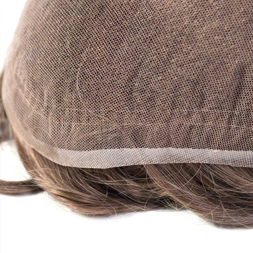 Mens Toupee M105 8"x 10" French Lace Hair System 9 Mens Toupee M105 8"x 10" French Lace Hair System - Image 9