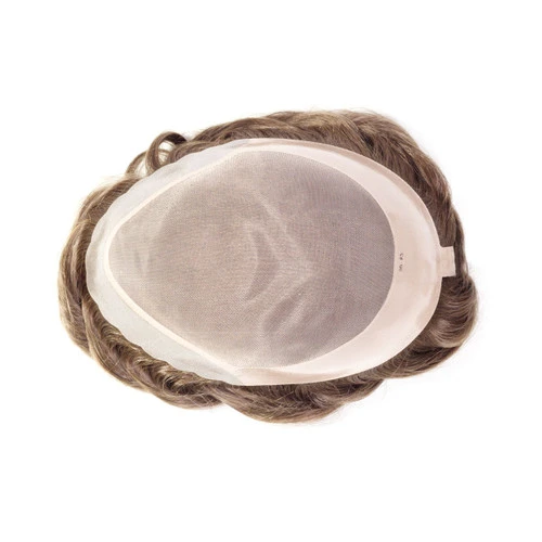 Mens Toupee | M108 Basic 7.5"x9" Human Hair Mono Top - Basic Version 4 Mens Toupee | M108 Basic 7.5"x9" Human Hair Mono Top - Basic Version - Image 4