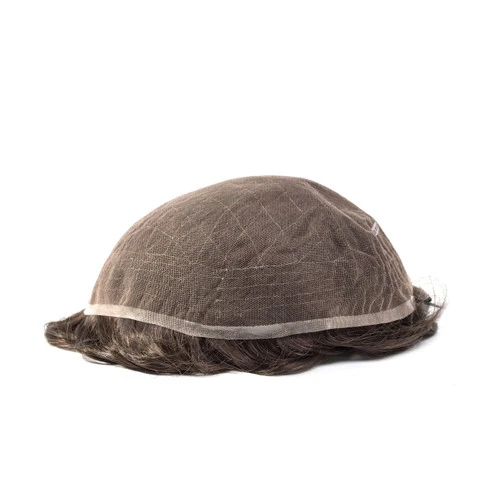 Men’s Toupee M115 8"x10" Swiss Lace With Low Hair Density 1 Men’s Toupee M115 8"x10" Swiss Lace With Low Hair Density
