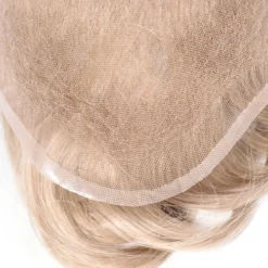 Mens Toupee M116S 6"x8" Swiss Lace Poly Back Mens Hairpiece -Hair Care Product Store M116 13 38960.1659543142