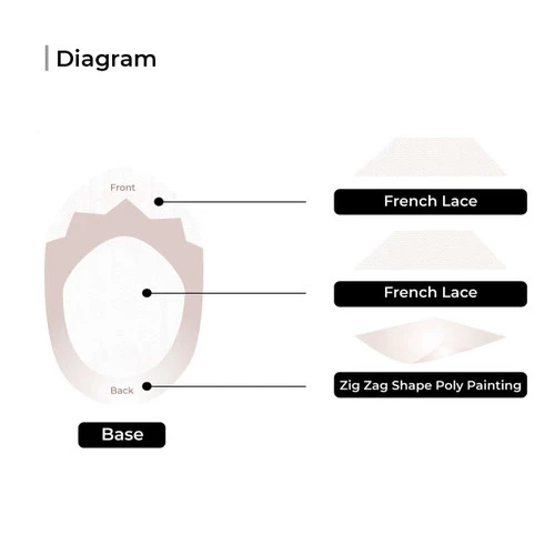 Toupee M204 French Lace Front And Top Hairpieces For Men Hair System 5 Toupee M204 French Lace Front And Top Hairpieces For Men Hair System - Image 5