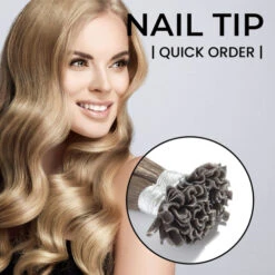 Nail Tip Hair Extensions 50 Strands (all In One) -Hair Care Product Store Nail Tip 67042.1674571467