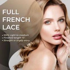 Full French Lace Remy Human Hair Topper For Women - P45 -Hair Care Product Store P45 5 91920.1668705659