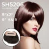 Smart Hair 5206 - Women's Frontal Bald Hair Loss Front Hair Line Add On Hairpiece