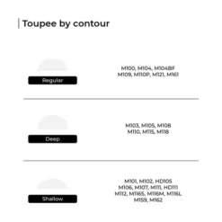 M104 Mono Silk Top Men’s Toupee With Skin Perimeter And French Lace Front -Hair Care Product Store Toupee by contour 74035.1640036338