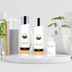 Olaplex No.3 Hair Perfector And Sunshine Shampoo+Conditioner Gift Set
