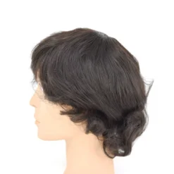 Mens Full Cap Top Hand Made Human Hair Wig W1 -Hair Care Product Store W1 3 33562.1640101238