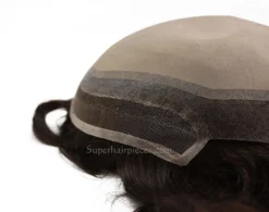 Mens Toupee M179 8"x10" Injected Poly Skin Lace Front W/ Mono Silk Inner Layer 10 Mens Toupee M179 8"x10" Injected Poly Skin Lace Front W/ Mono Silk Inner Layer -Hair Care Product Store apisqgxov 86887.1645219724