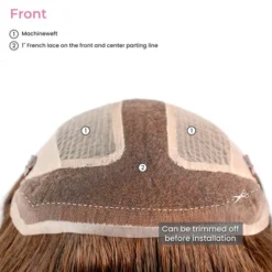 Lace Weft 7914 - Women's Lace Front Hair Topper -Hair Care Product Store front 58109.1688574120