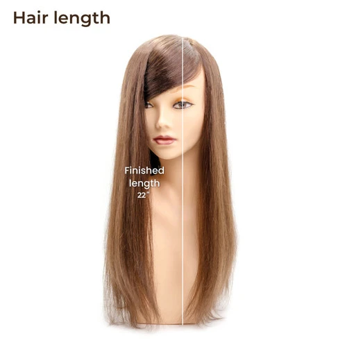 P7922 Basic Double Monofilament Hairpiece | Mono Top With Poly Perimeter 7 P7922 Basic Double Monofilament Hairpiece | Mono Top With Poly Perimeter - Image 7