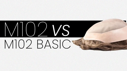 Toupee M102 Basic 8"x10" Mono Silk Top Lace -Basic Version 2 Toupee M102 Basic 8"x10" Mono Silk Top Lace -Basic Version - Image 2