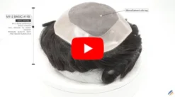 Mens Toupee M112 Basic 6"x8" Mono Top Mens Toupee - Basic Version -Hair Care Product Store m112sbsc 0zLAtExe4B8 10996.1639768602
