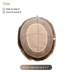 P6814BSC Double Monofilament Top Human Hairpiece For Women 10 P6814BSC Double Monofilament Top Human Hairpiece For Women -Hair Care Product Store size 49588.1683921749